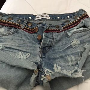 Jean shorts
